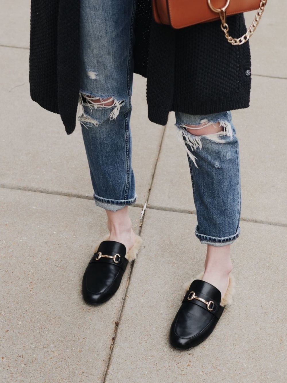 Steve Madden Black Mules Size 6